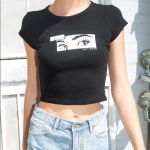 Brandy Melville printed shirt